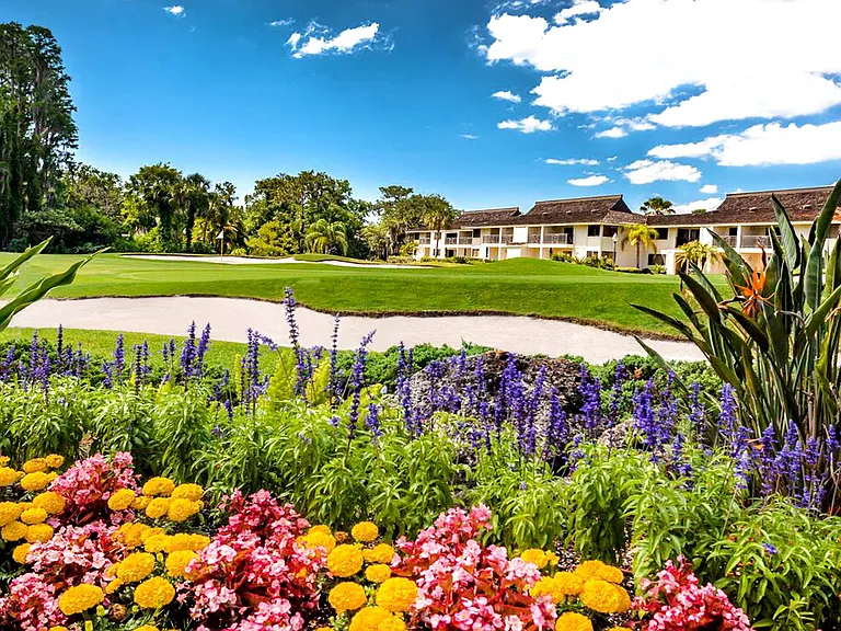 18th Saddlebrook Resort Course by Arnold Palmer - only 150 yards from our villa