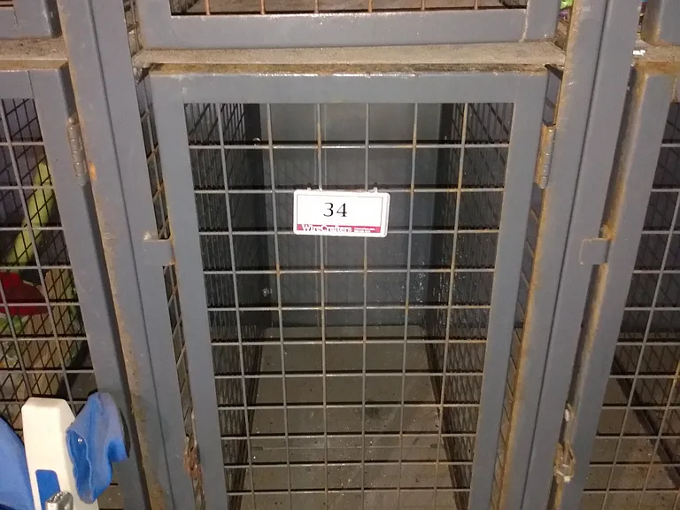 Locker (ground level) for beach chairs