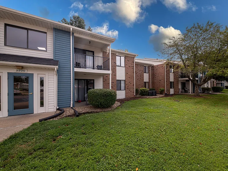 Building exterior and landscaping