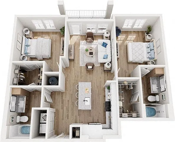 Floor plan B1