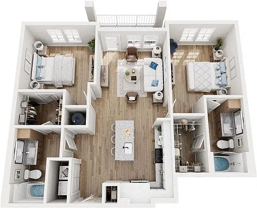 Floor plan B1