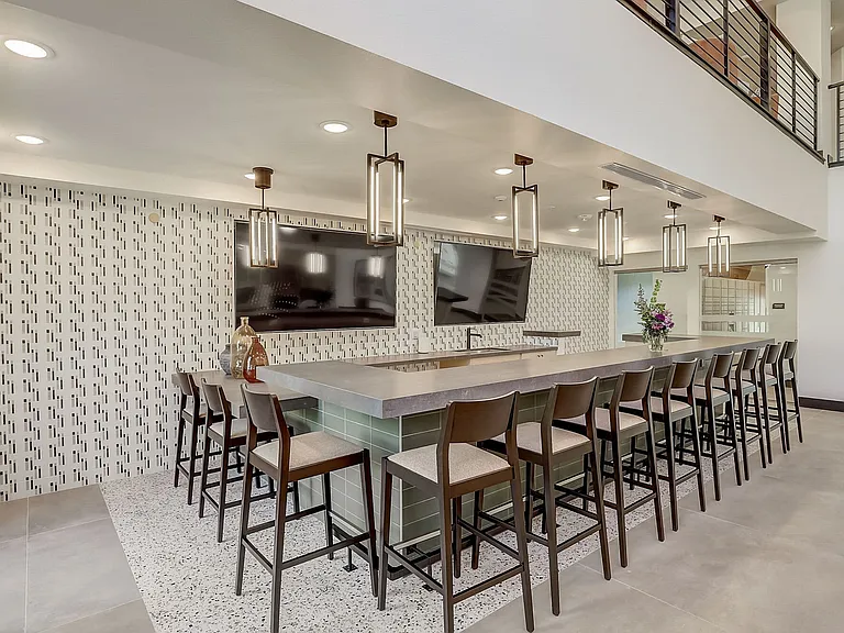 Clubhouse with Lounge Areas