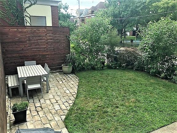 Rear Yard with Patio