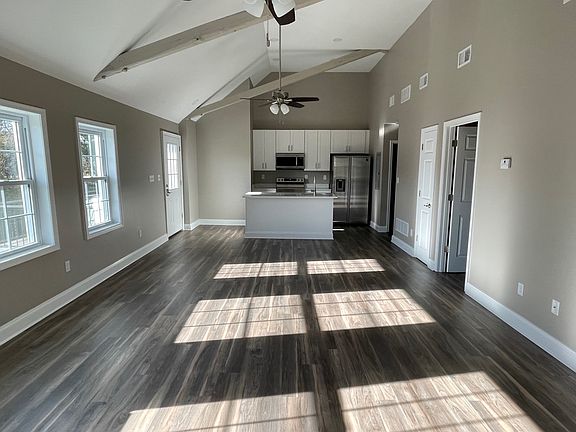 Another angle of the kitchen/living area.