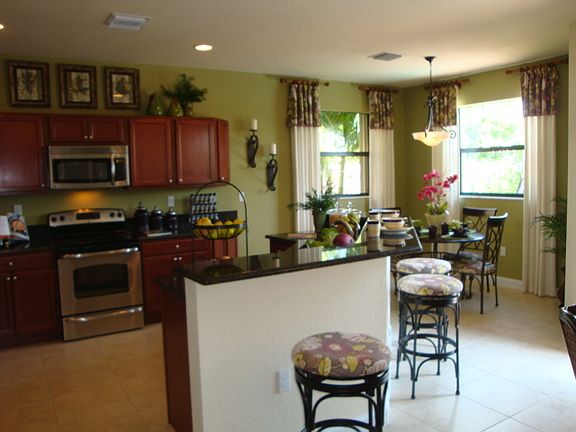 Kitchen with breakfast nook