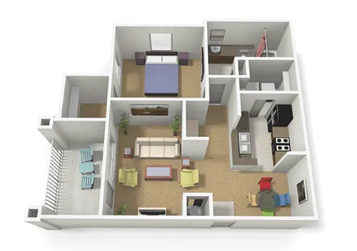 Floor plan Classic - Pebble