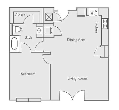 Floor plan A12A