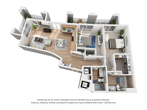 Floor plan B1
