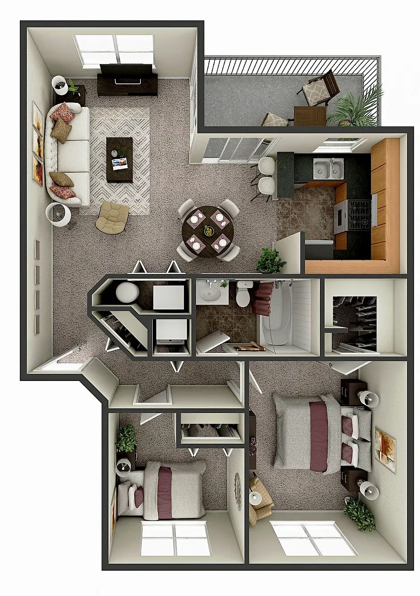 Floor plan Sandpiper