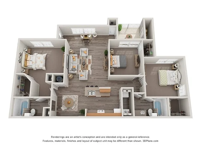 Floor plan Monterey