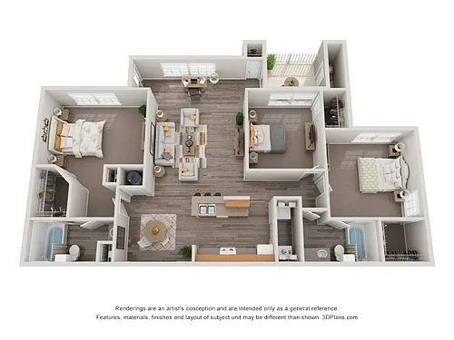 Floor plan Monterey