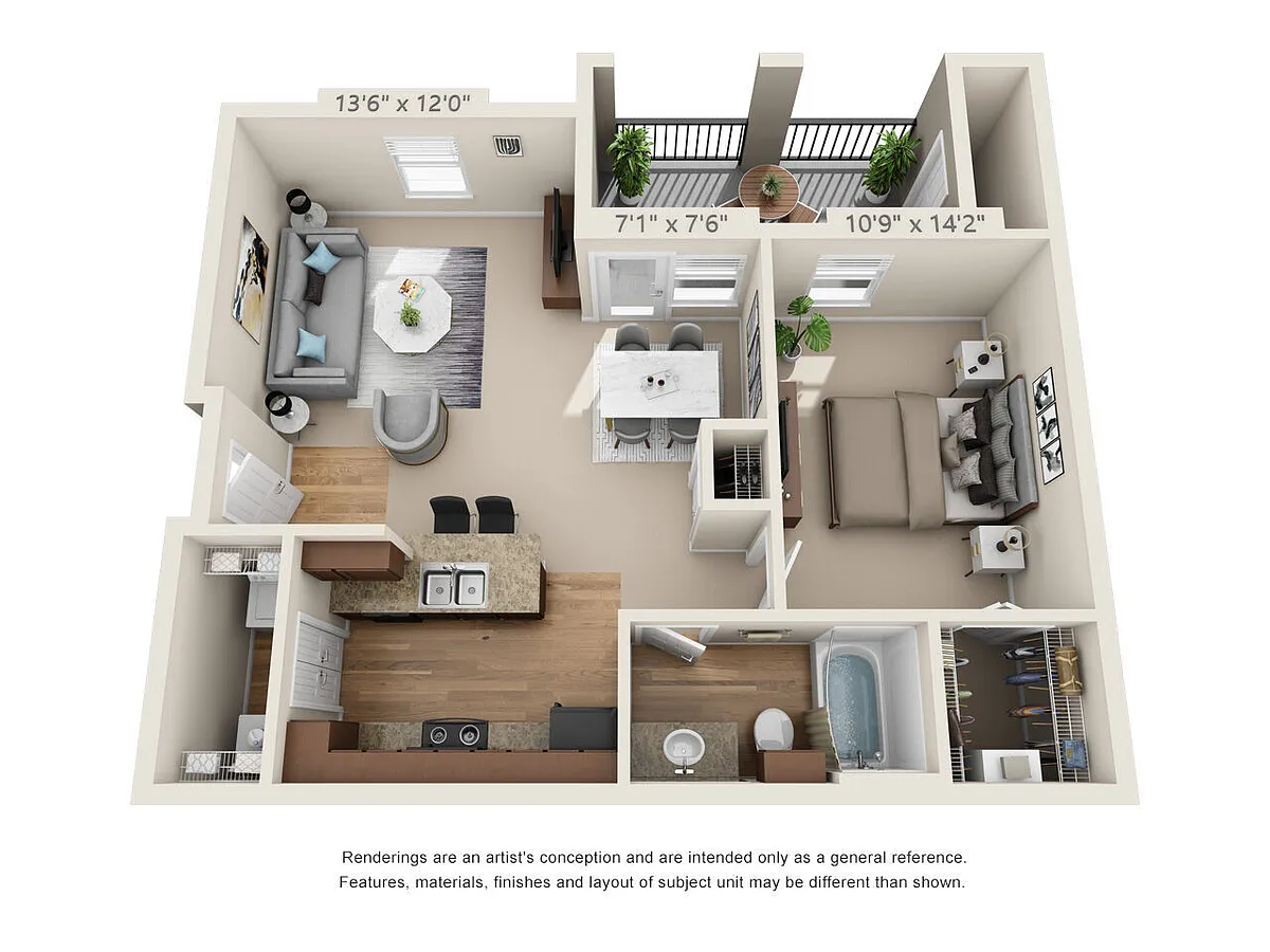 Floor plan A1