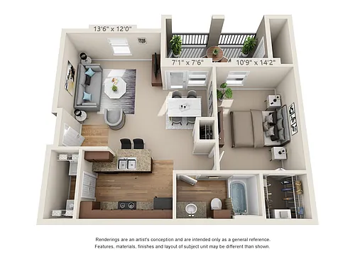 Floor plan A1