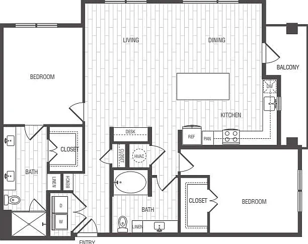 B3: 2bed 2bath B3: 2bed 2bath