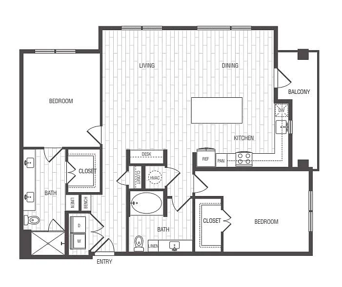 Floor plan B3
