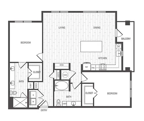 Floor plan B3