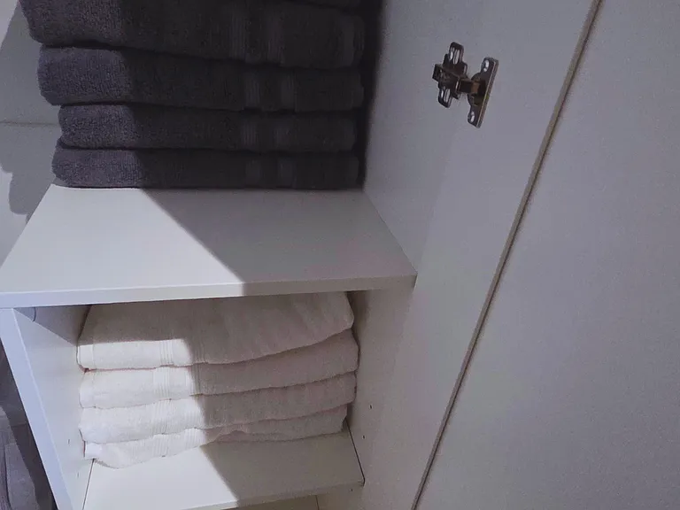 Fresh bath and beach towels provided for your comfort and convenience.