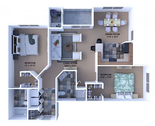 Floor plan Bradley