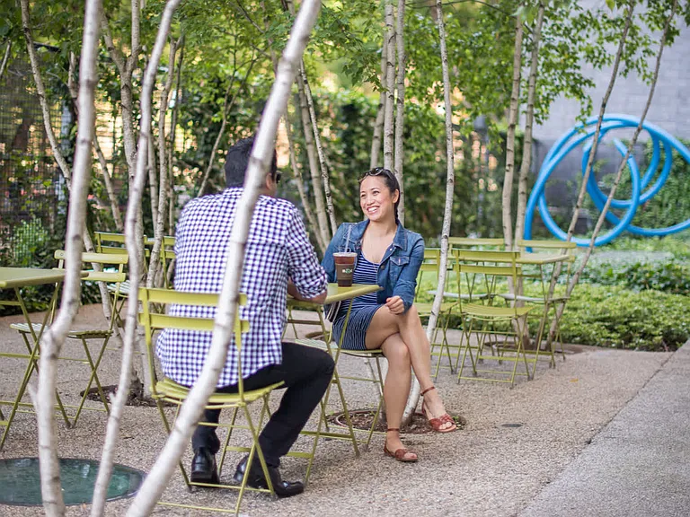 Socialize in the Garden Terrace