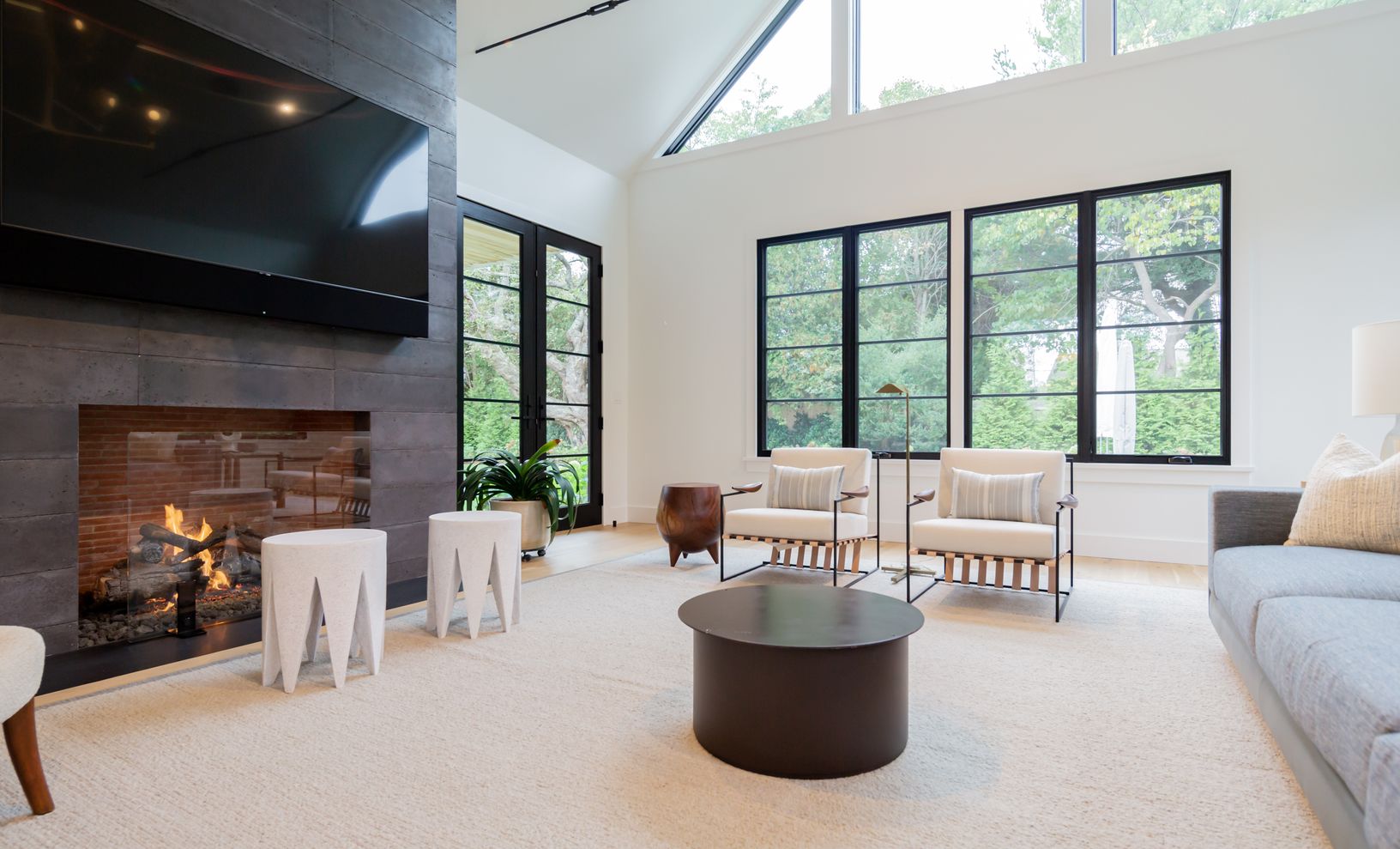  Living Room with fireplace