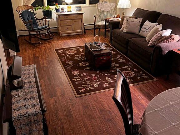 Living room dining room open area