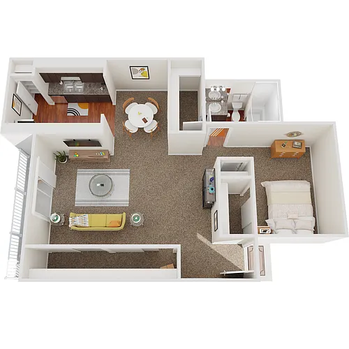 Floor plan 1BE