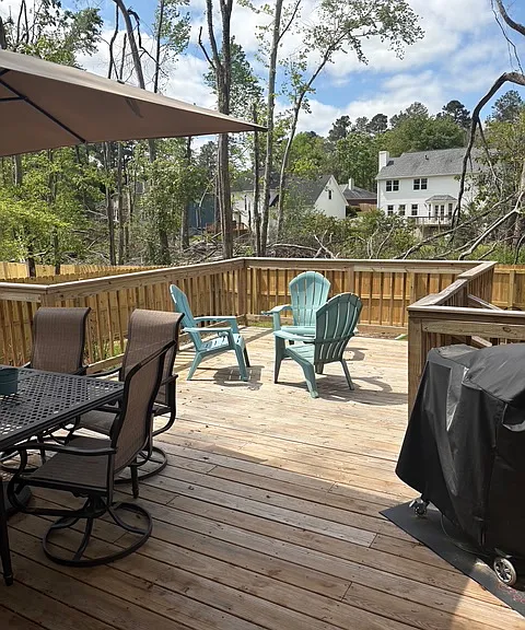 Back deck