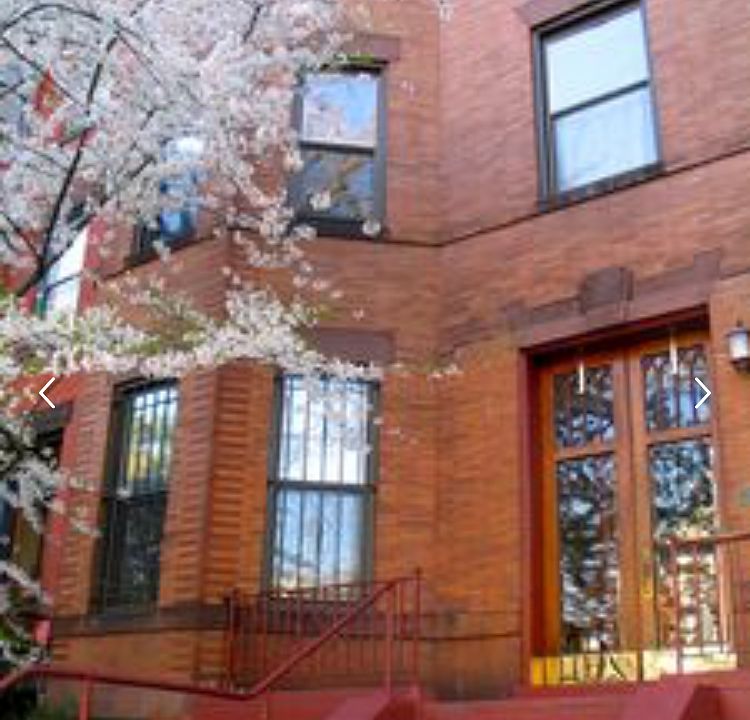 A historic brownstone
