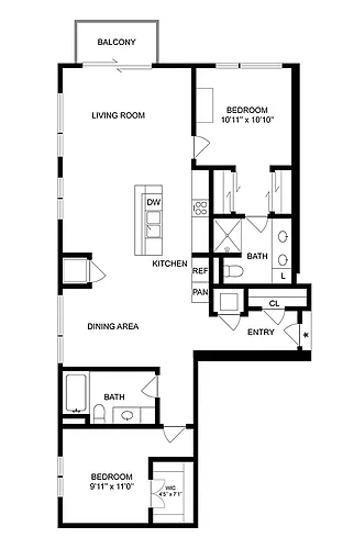 Floor plan Diana