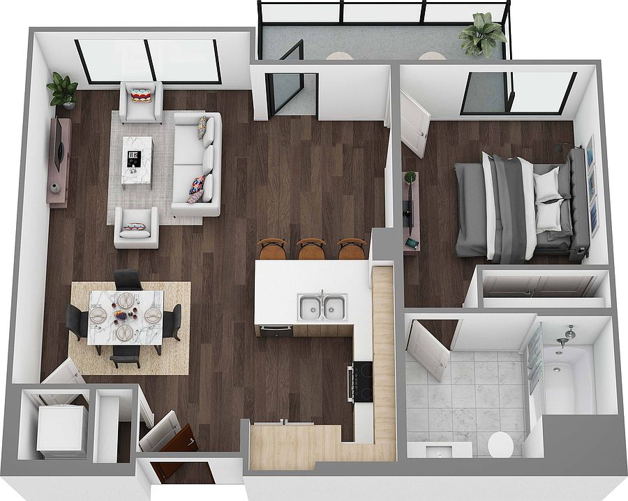 392 | Floorplan I | Finish 1