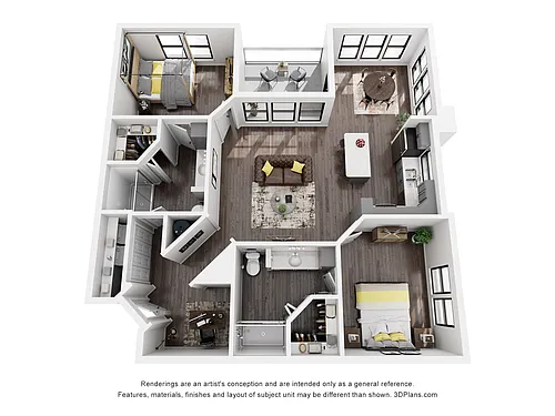 Floor plan 2B