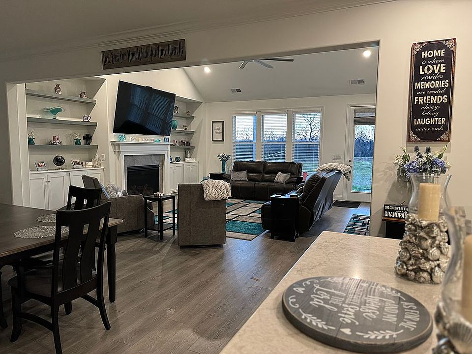 kitchen to living room