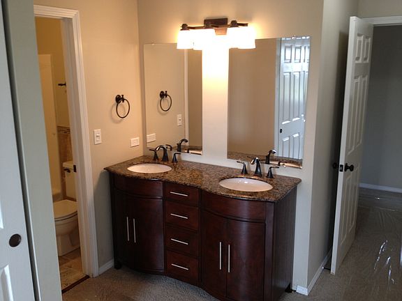 His and hers master vanity