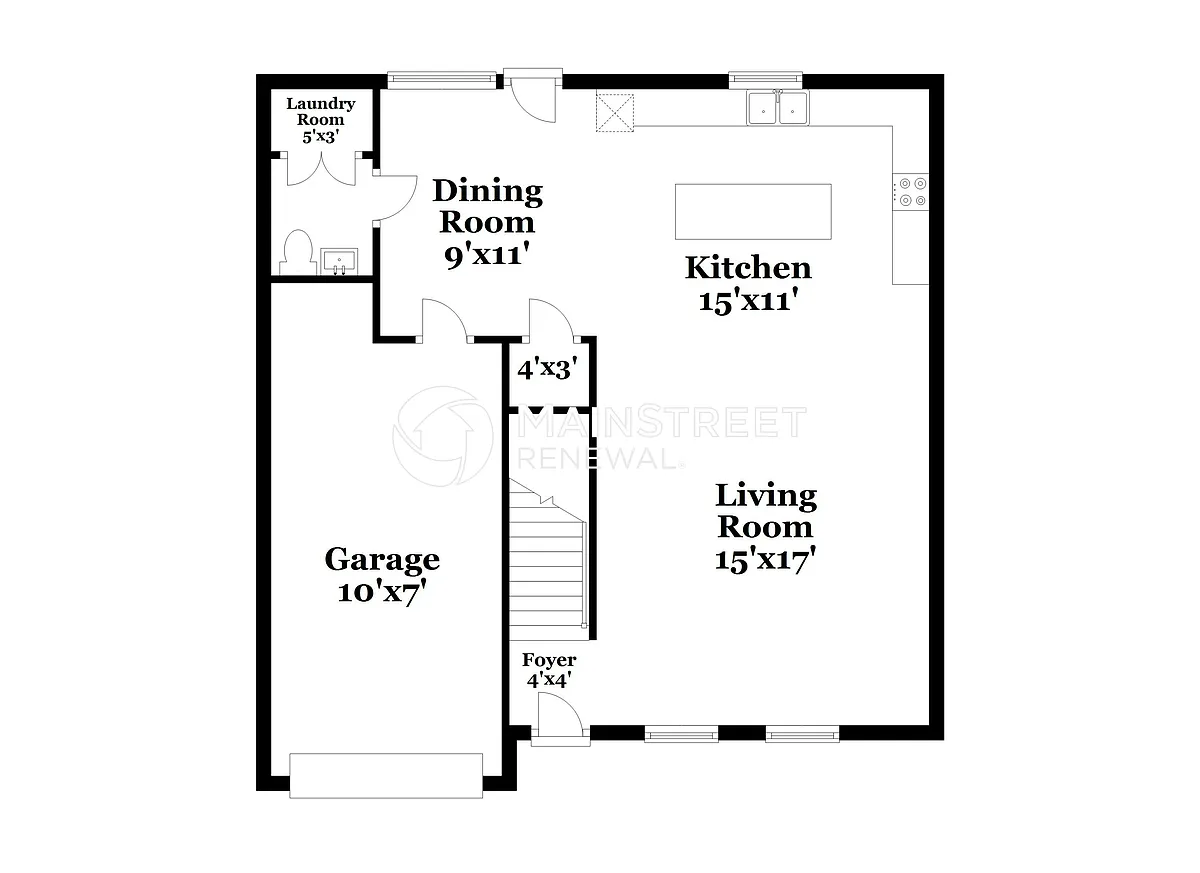 Floor Plan - 2000 N 36th St #9