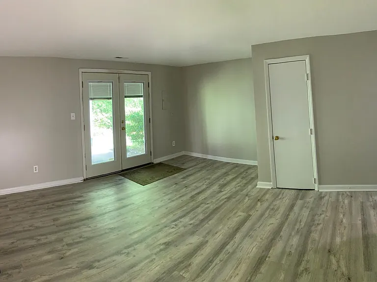 Luxury vinyl plank flooring with rubber underlayment provides quite soft comfort and insulation year round. This home very energy efficient due to floor plan and geography of home layout...ask us about this
