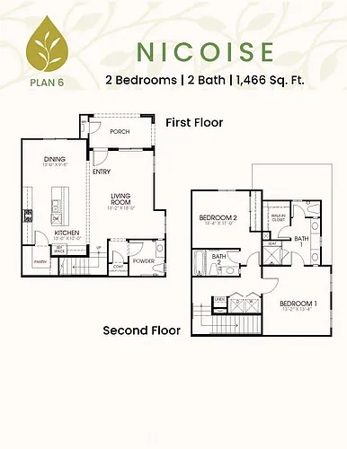 Floor plan Nicoise