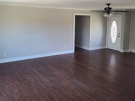 Living room from back door