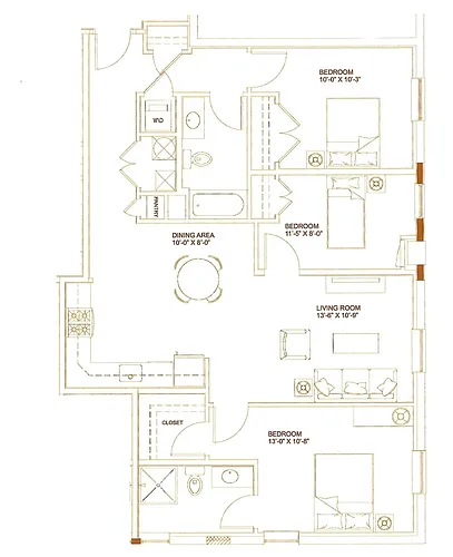 Floor plan The Johnson