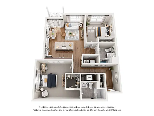 Floor plan 2C