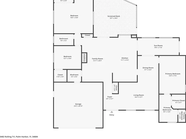 3482 Rolling Trl, Palm Harbor, FL 34684