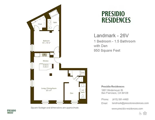 Floor plan Floorplan 26V