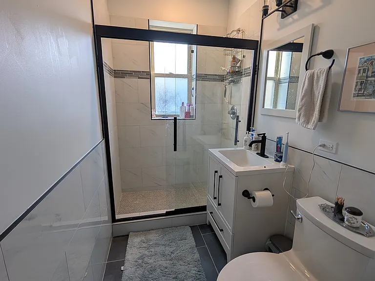 New bathroom.