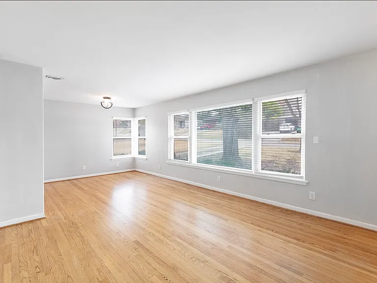 vacant living and dining