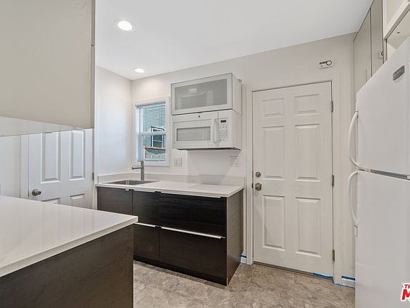 Kitchen and front door