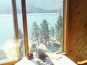 View of Vallecito from living room