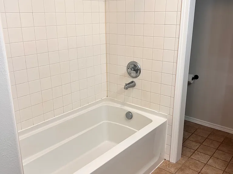 Downstairs master bathroom