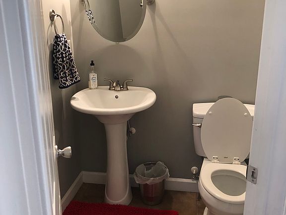 Half bath powder room 