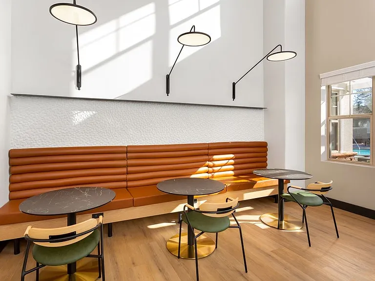 Lobby and Leasing Office with Seating