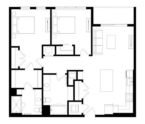 Floor plan B8