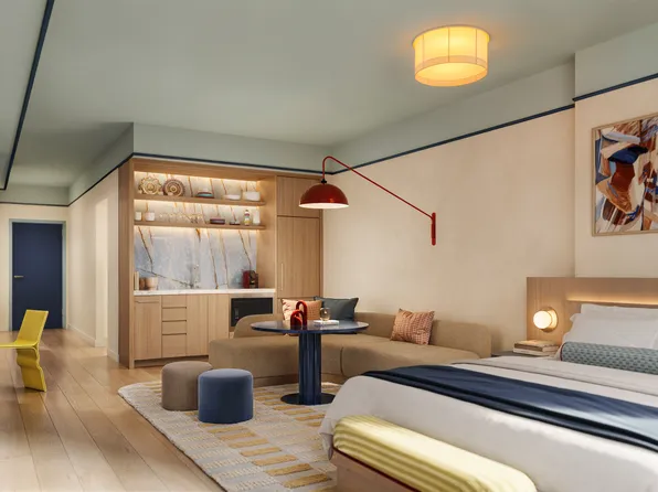 Junior Suite Plan, DUOS Wynwood